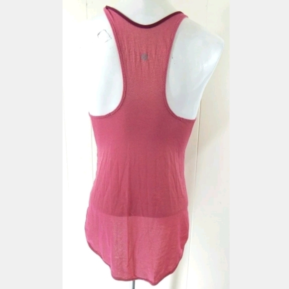 Lululemon What the Sport Singlet Magenta Gold 2 - Picture 2 of 3